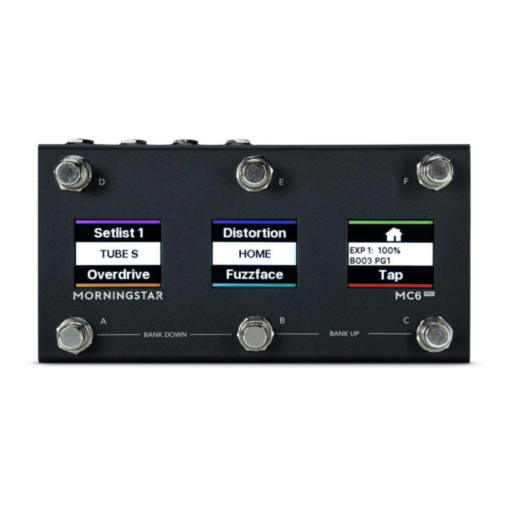 Morningstar FX MC6 PRO MIDI Controller Morningstar FX MC6 PRO MIDI Controller