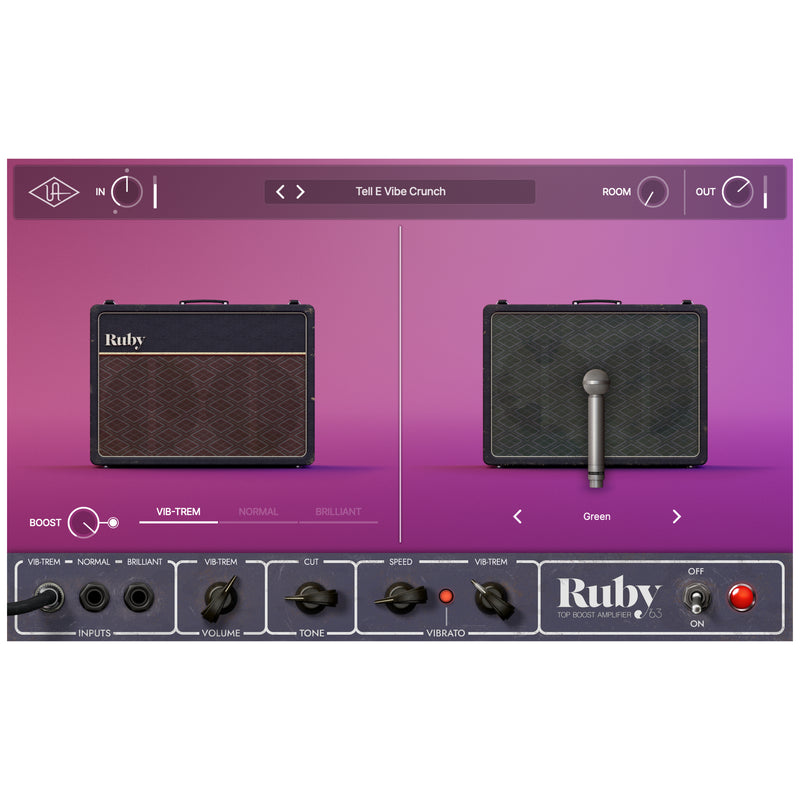 Universal Audio Ruby '63 Top Boost Amp