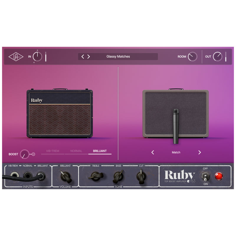 Universal Audio Ruby '63 Top Boost Amp