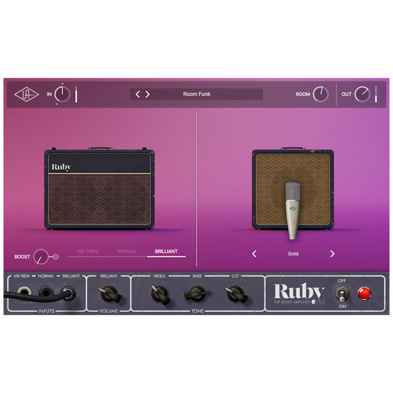 Universal Audio Ruby '63 Top Boost Amp