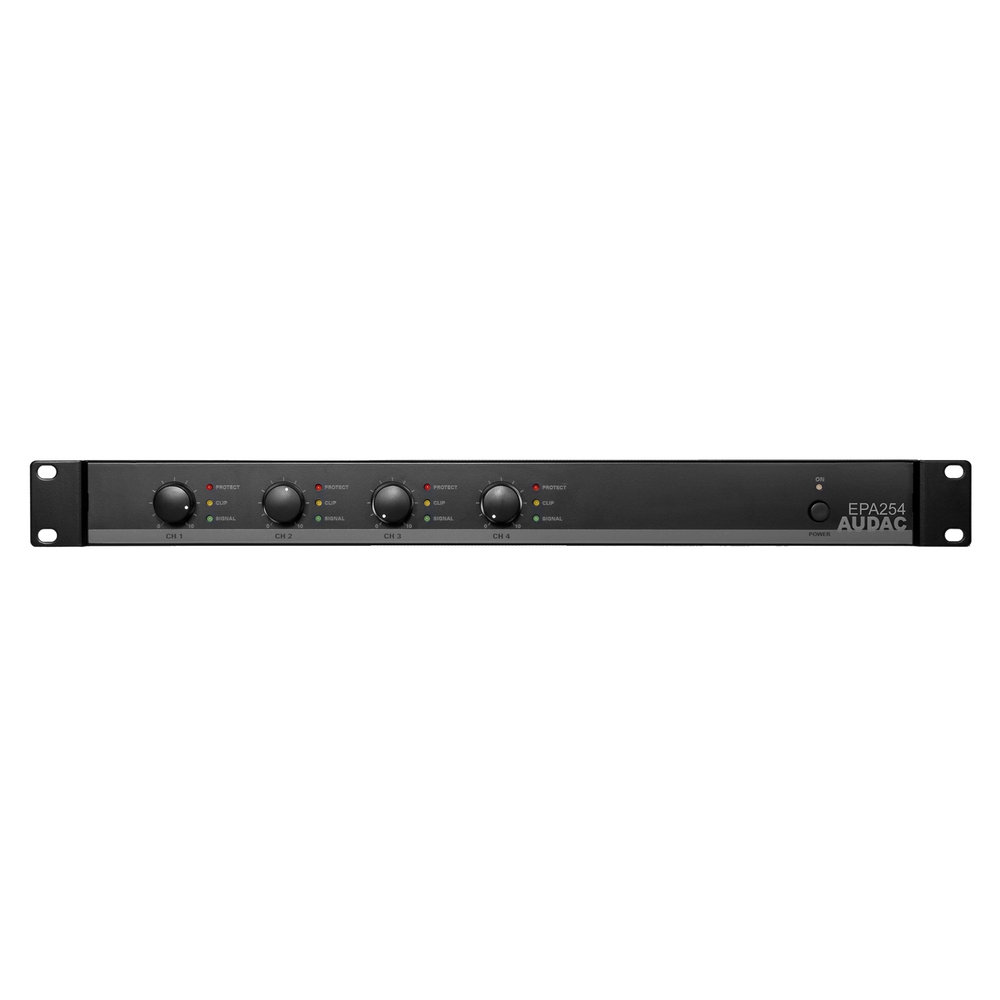 Audac EPA254 - Quad-channel Class-D amplifier 4 x 250W