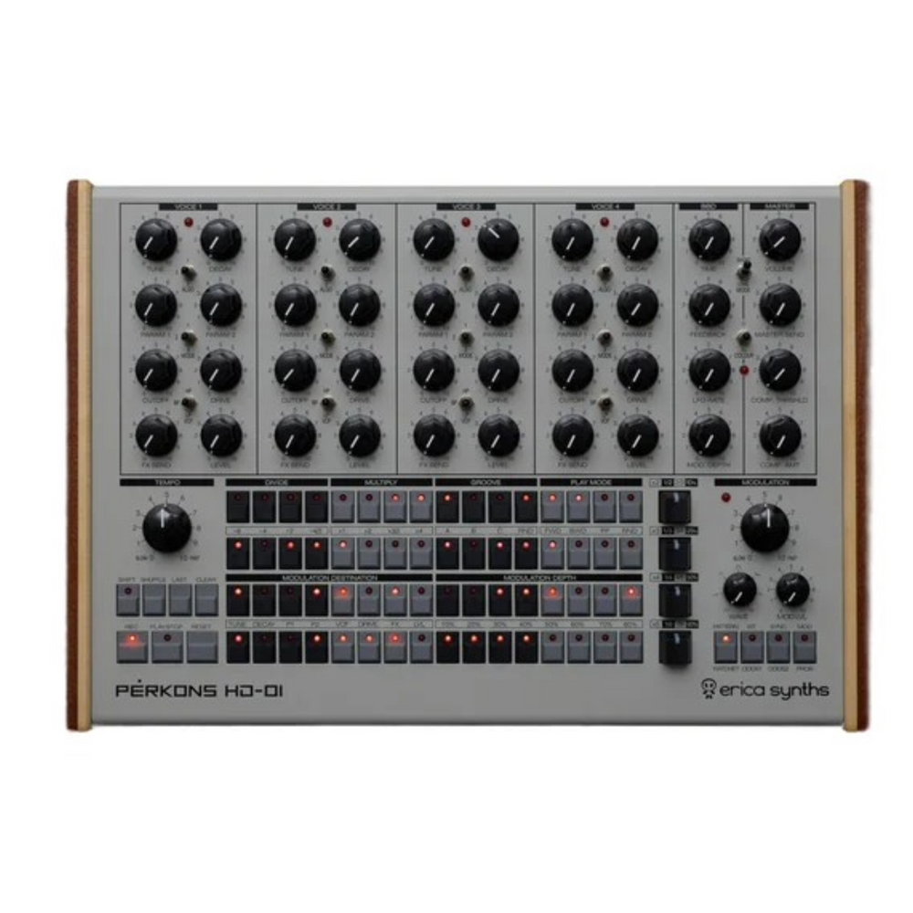Erica Synths Perkons HD-01 Drum Machine Grey Limited Edition
