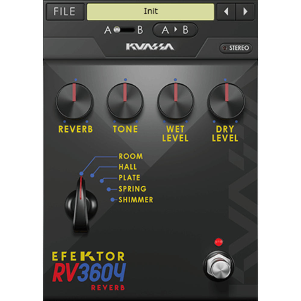 Kuassa Efektor RV3604 Reverb