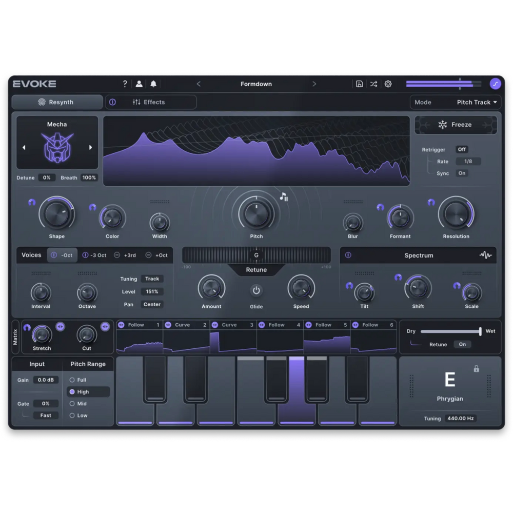 Minimal Audio Evoke