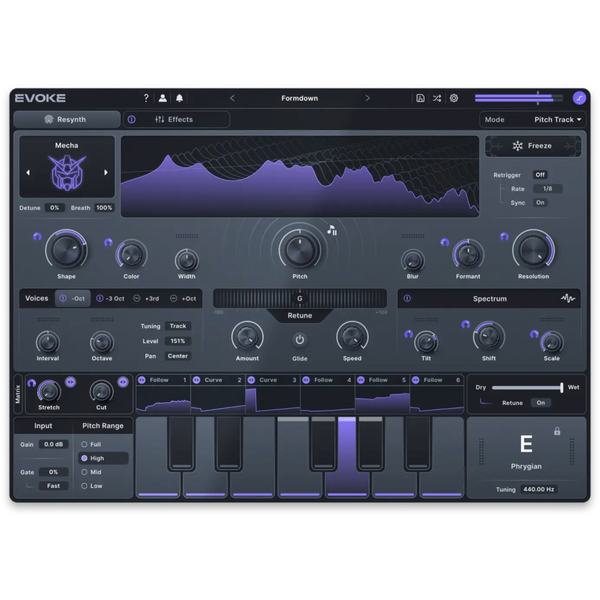 Minimal Audio Evoke