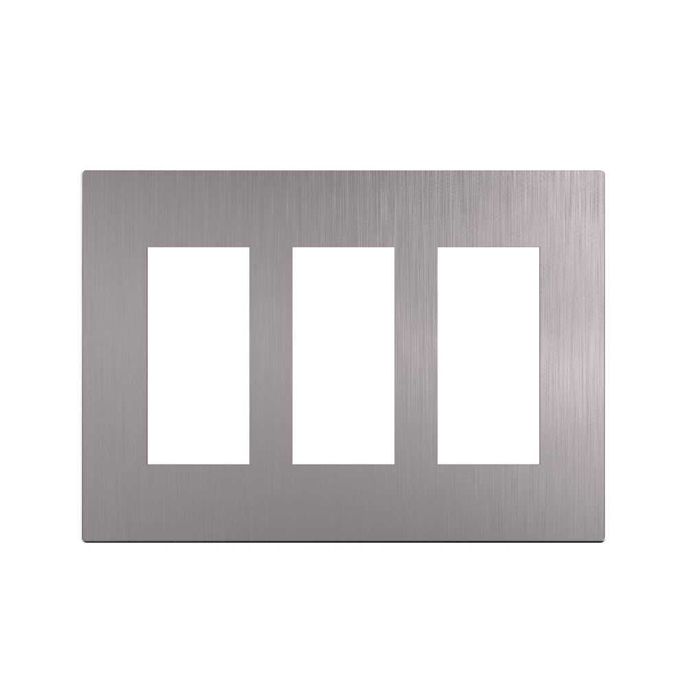 Plaque frontale Savant Ascend - 3 positions (aluminium brossé)