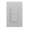 Savant Ascend Low Voltage Keypad - 2 Button (Snow White)
