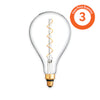 Ampoules Savant Ge Vintage Candlelight 40 W à intensité variable PS52 (boîte de 3 x 1 paquet)
