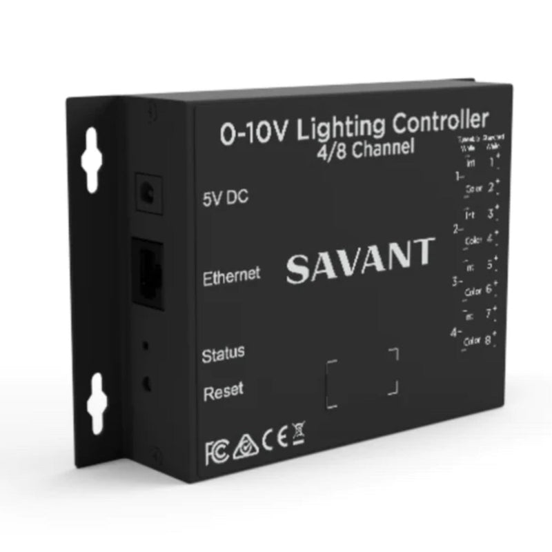 Contrôleur filaire Savant 0-10 V 8 canaux
