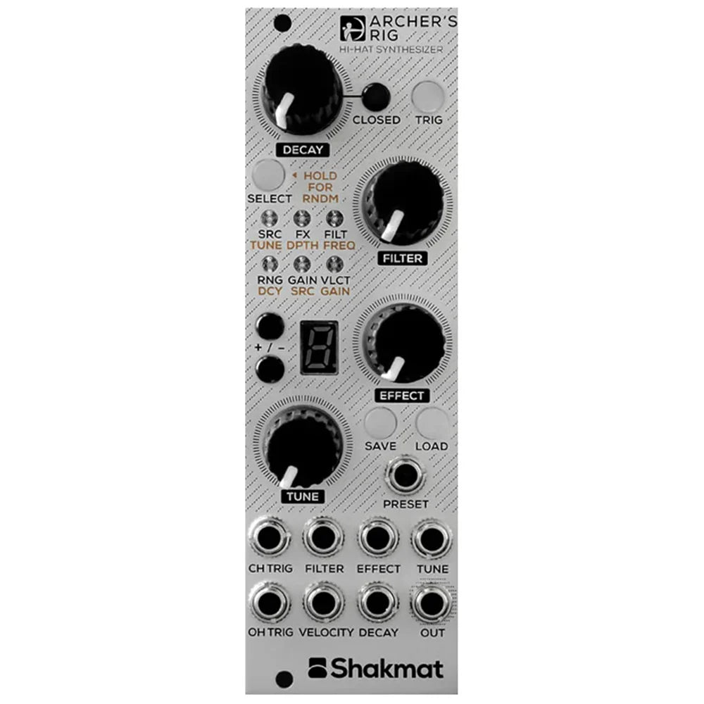 Shakmat Modular Archer's Rig Hi-Hat Generator Assembled