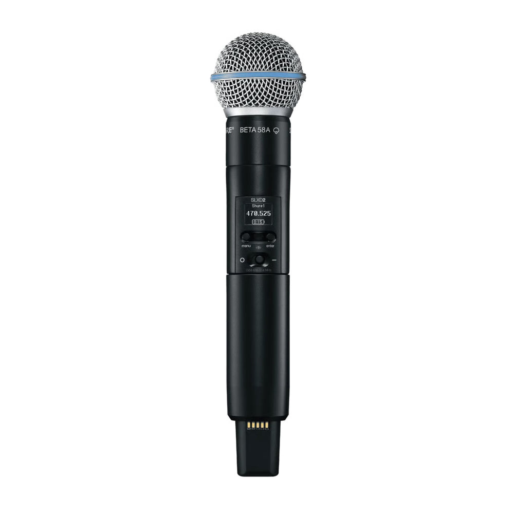 Shure SLXD2/B58-G58 Transmitter With Beta 58 Capsule