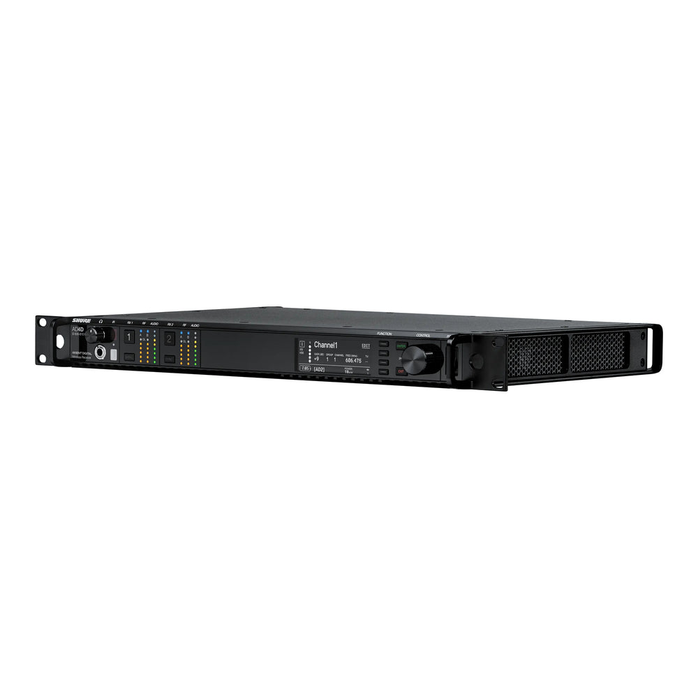 Shure AD4DNP-A Two-Channel Digital Wireless Receiver