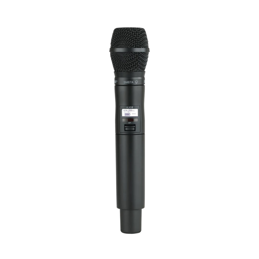 Émetteur portable Shure ULXD2/SM87-X52 avec capsule SM87