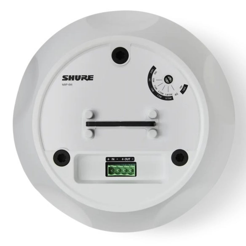 Shure MXP-6W 5.25in 2-way Pendant Speaker - White