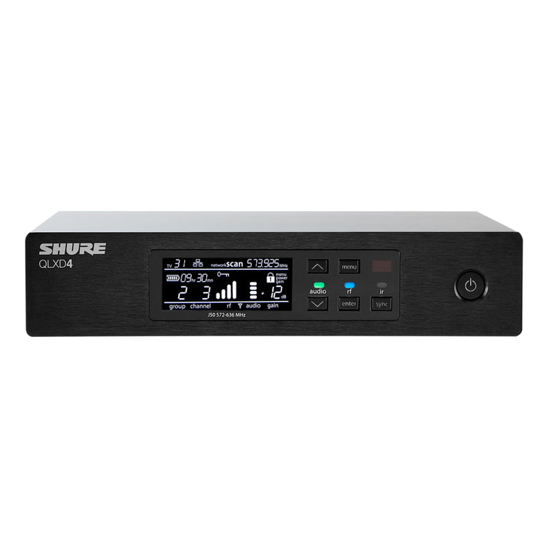 Shure QLXD4-X52 Digital Wireless Receiver