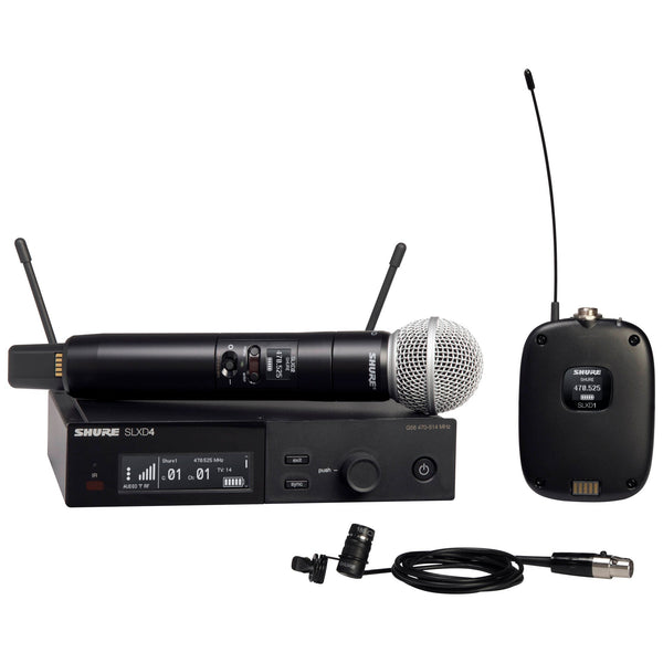 Shure SLXD124/85M-G58 Digital Wireless Combo System G58