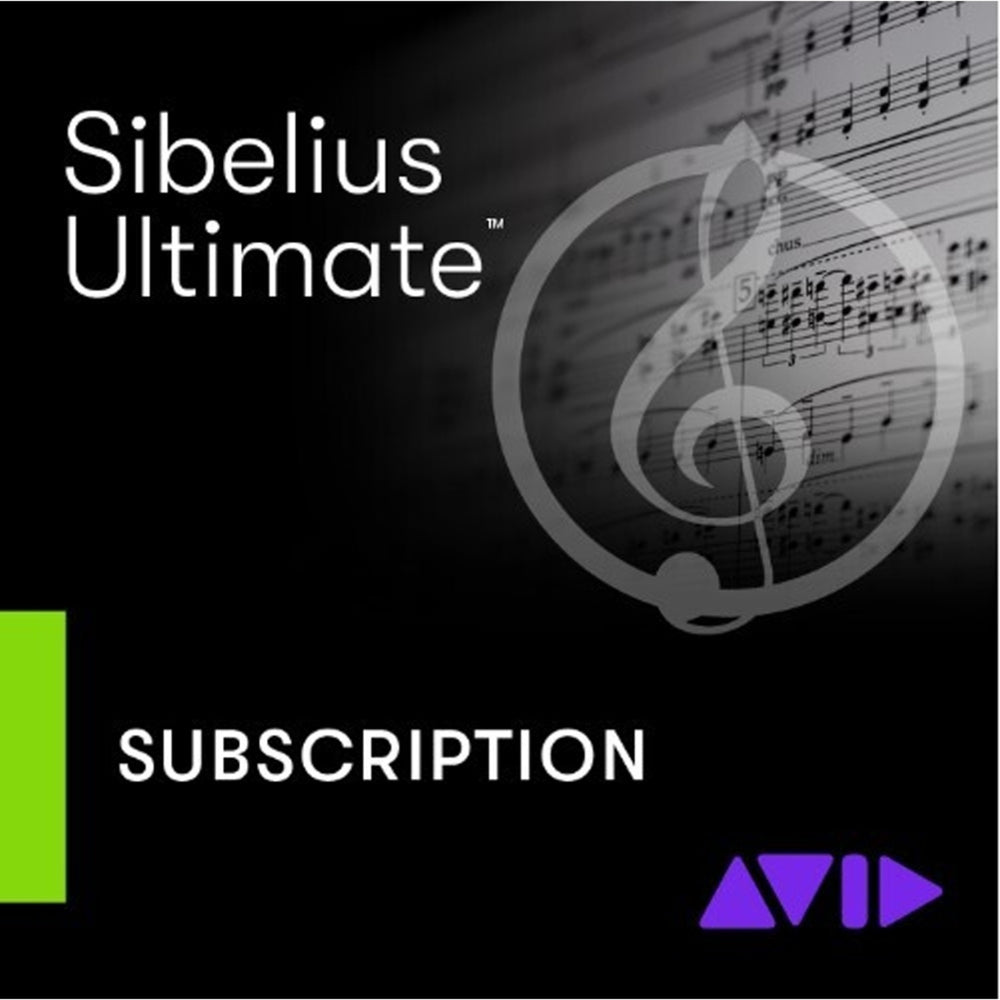 Abonnement Sibelius Ultimate 1 an Nouveau