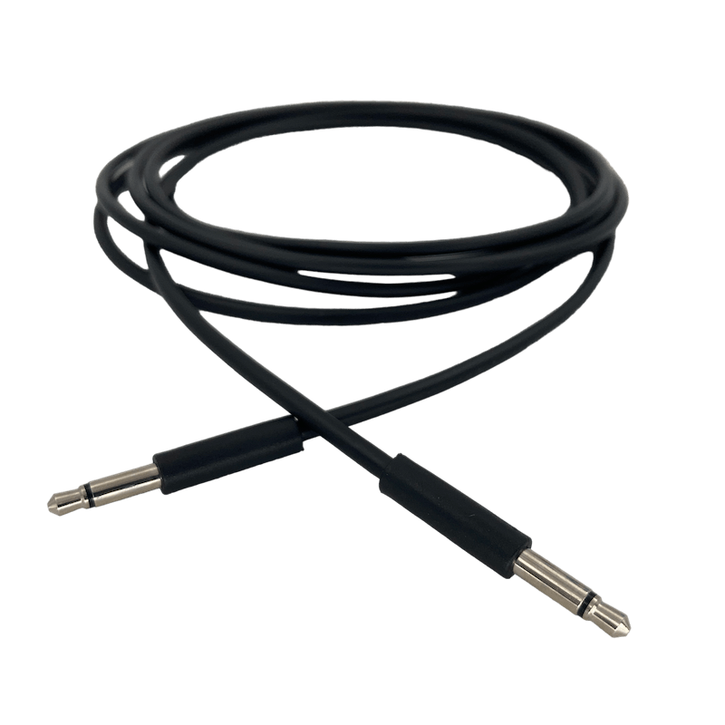Leaf Audio Slimline Patch Cable 15cm Black (5pk)