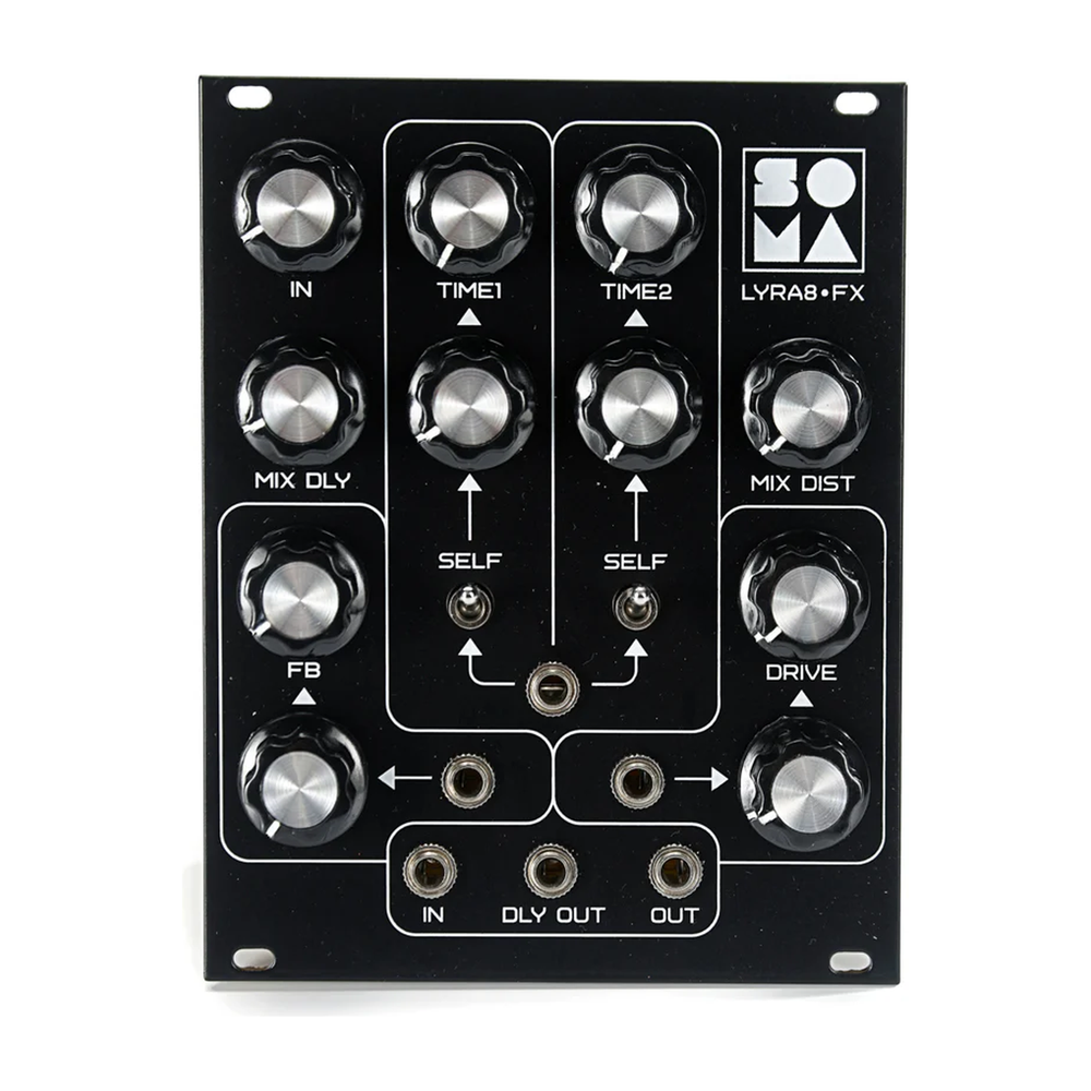 Soma Laboratory Lyra-8-FX Eurorack Black