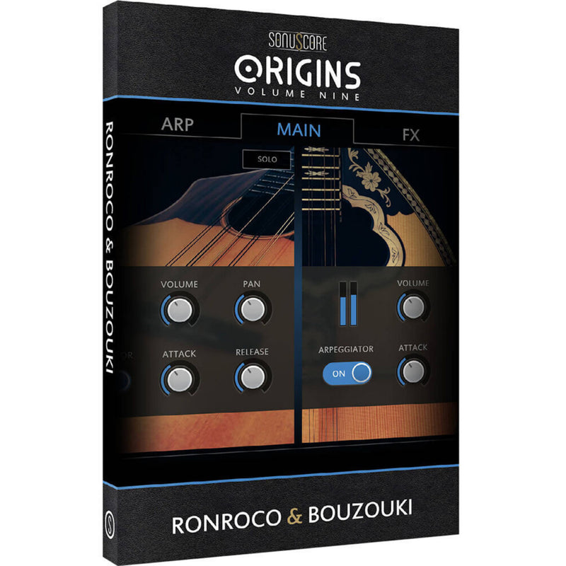 Sonuscore Origins Vol.9: Ronroco & Bouzouki