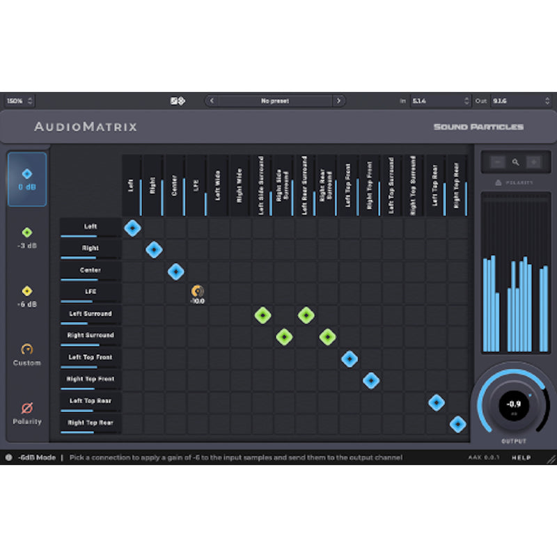 Sound Particles Audio Matrix EDU (Plugin, Perpetual)