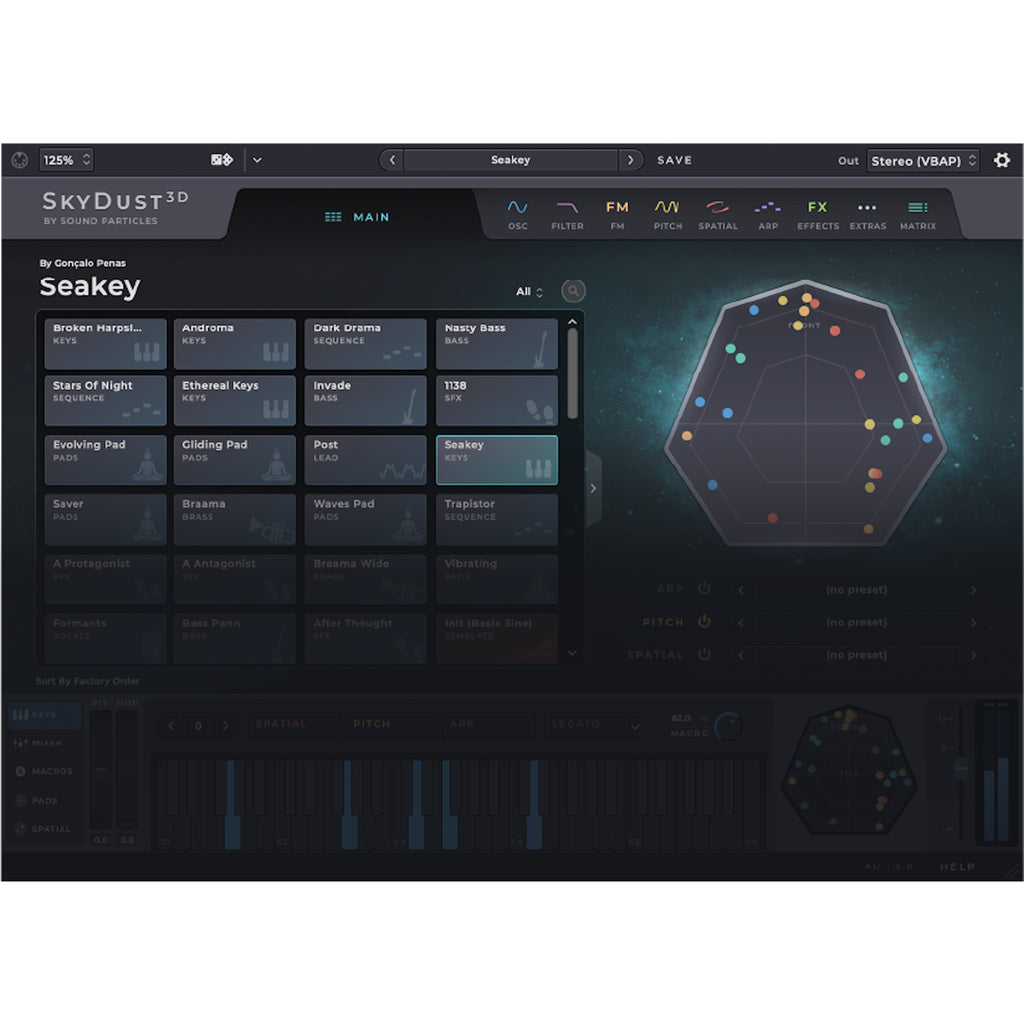 Sound Particles SkyDust Stereo (Virtual Instrument, Perpetual)