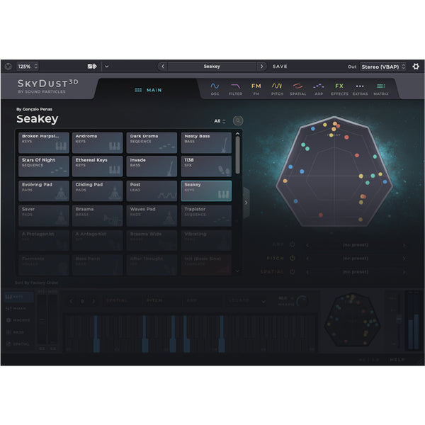 Sound Particles SkyDust Stereo (Virtual Instrument, Perpetual)