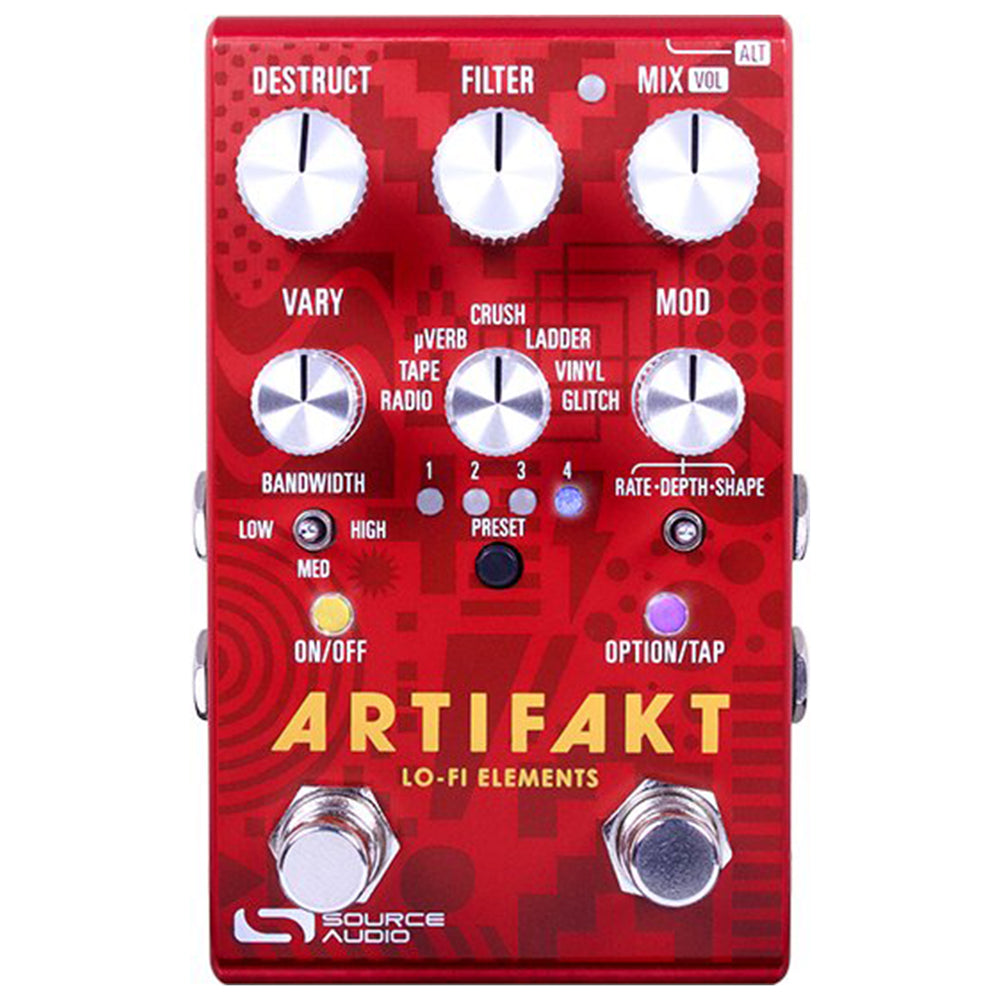 Source Audio SA-280 Artifakt Lo-Fi Elements Effects Pedal