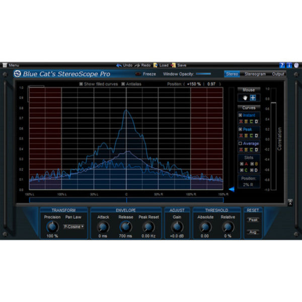 Blue Cat StereoScope Pro - Real-time stereo field analyzer