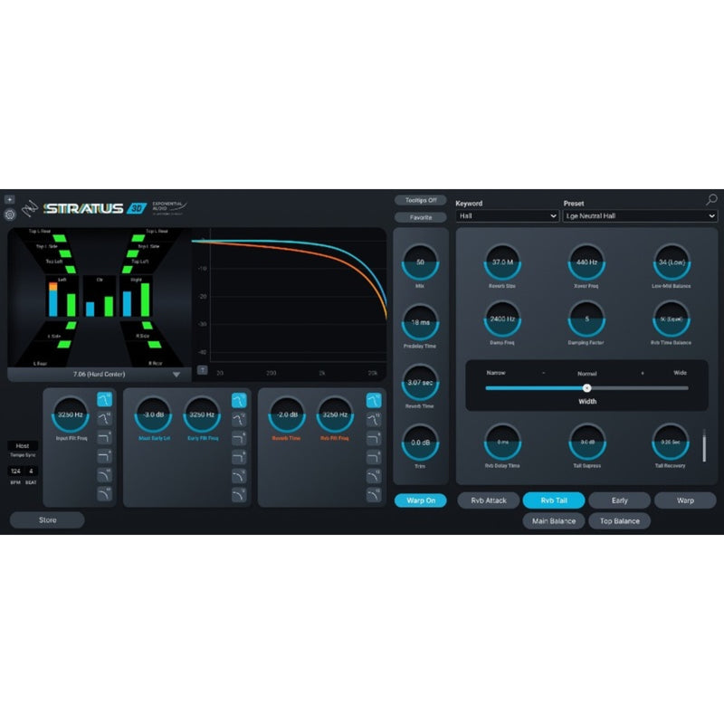 Exponential  Stratus 3D: CRG from any Exponential Audio product