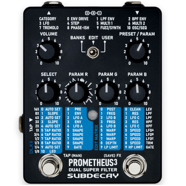 Subdecay Prometheus 3 Dual Super Filter