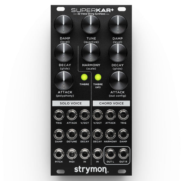 Strymon SuperKar+ 32 Voice Karplus Strong Synth Module