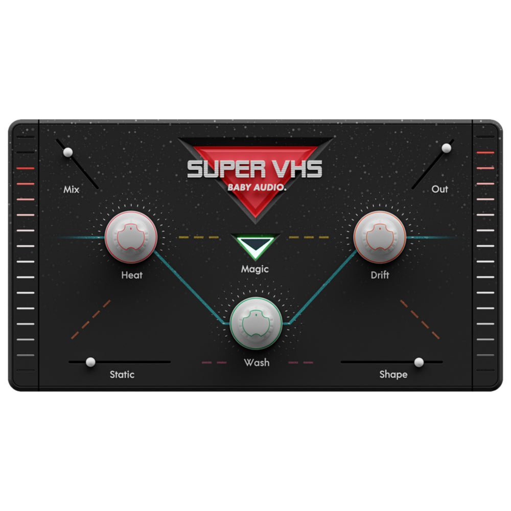 Baby Audio Super VHS Six Unique One-Knob VHS FX Plugin