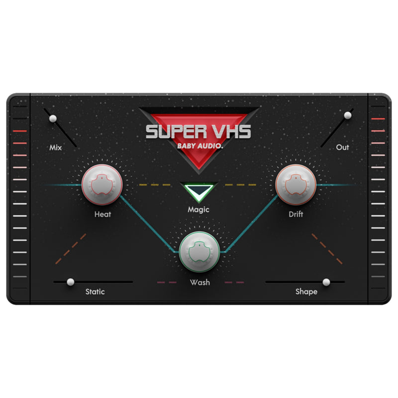 Baby Audio Super VHS Six Unique One-Knob VHS FX Plugin