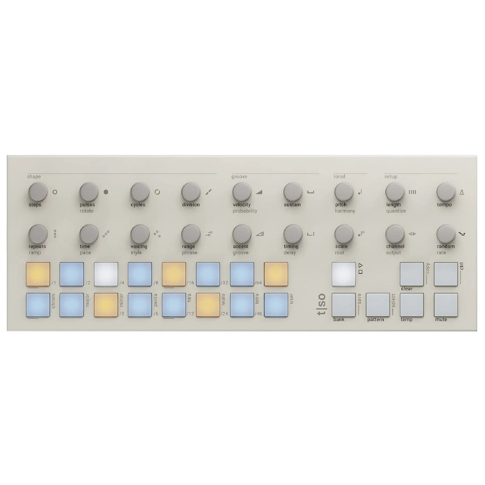 Torso Electronics T1 Special Edition Algorithmic Sequencer - White