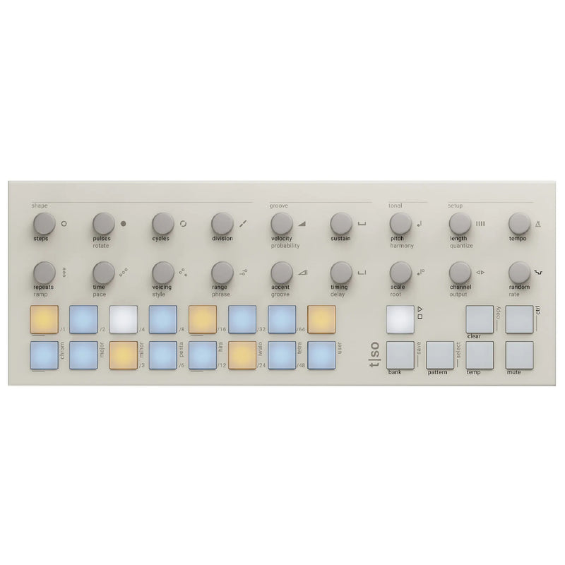 Torso Electronics T1 Special Edition Algorithmic Sequencer - White