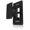 Support mural noir pour Tannoy VX 5.2/6/8 (K&amp;M)