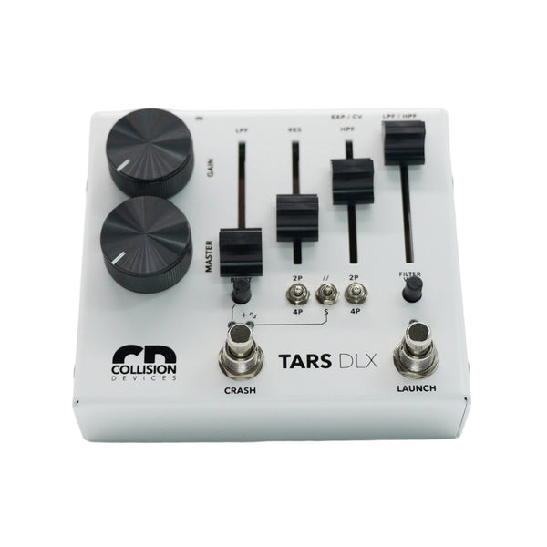 Collision Devices TARS DLX Fuzz with 2 Analog Filters White