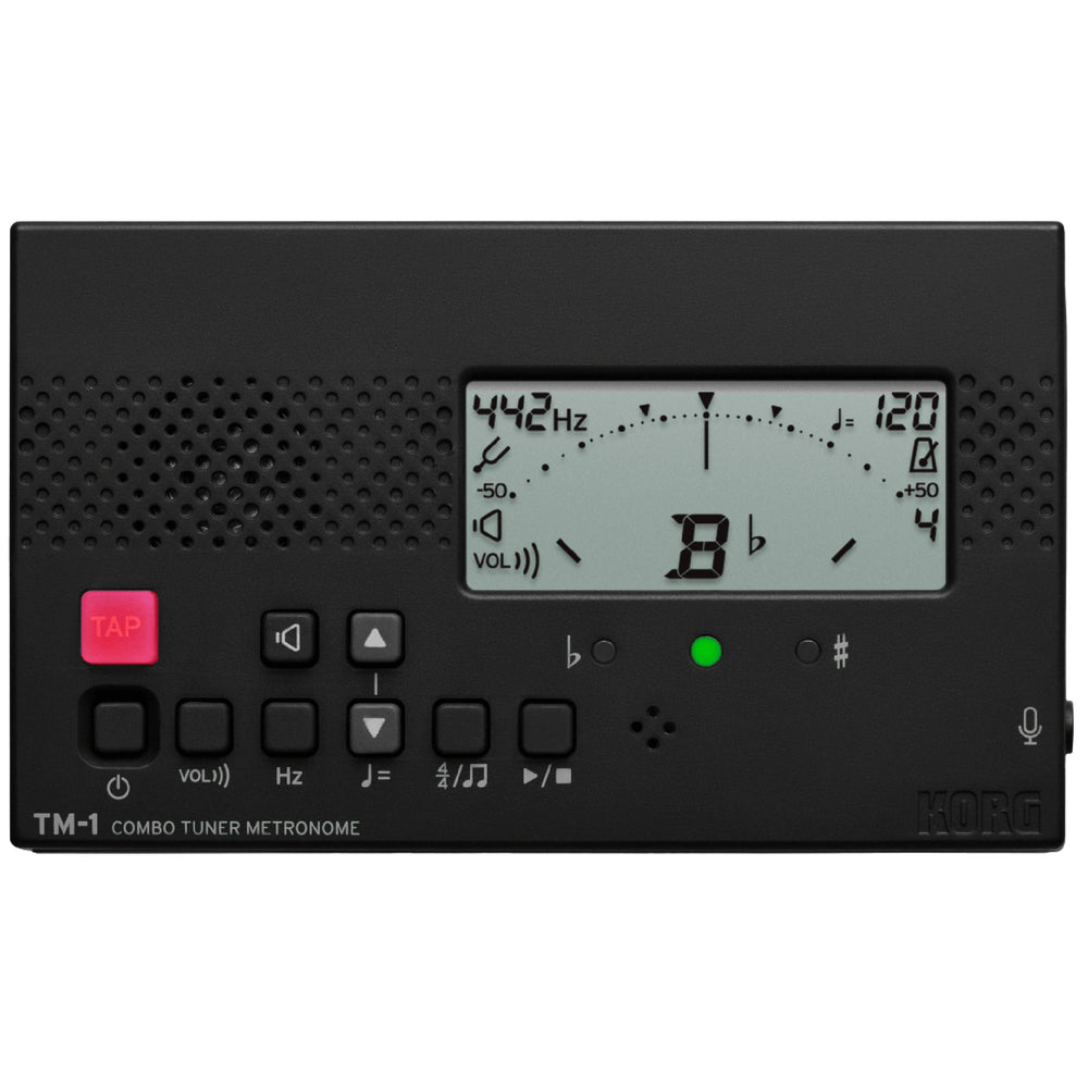 Korg TM-1 - Combo Tuner and Metronome - Black