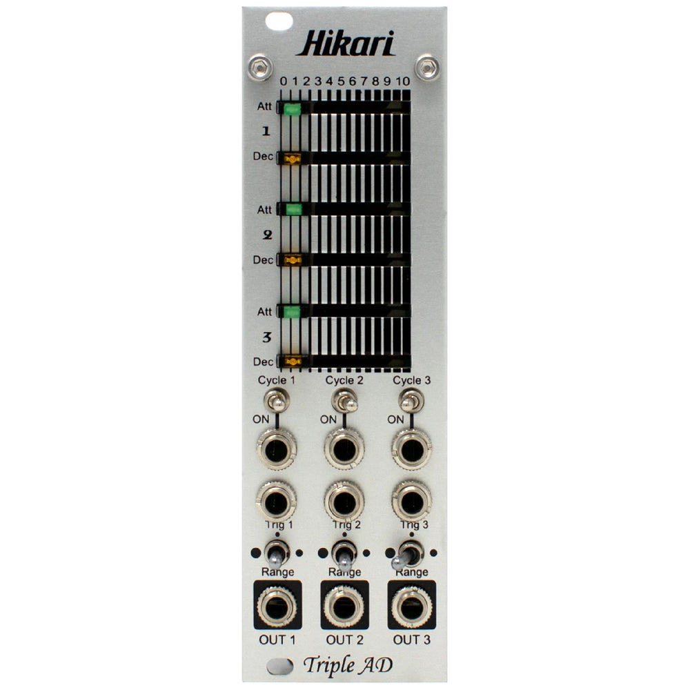 Hikari Triple AD Eurorack Envelope Module