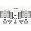 Elta TSC12 Multifunctional Touch Sensitive Controller White