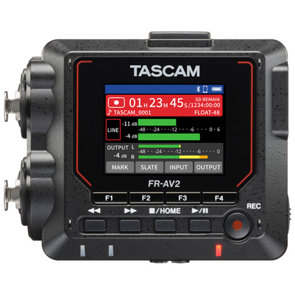 Tascam FR-AV2 Compact 32-Bit-Float Field Recorder