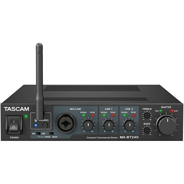 Tascam MA-BT240 240W Mixing Amplifier w/Bluetooth Extension