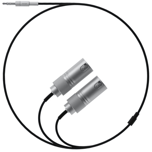Teenage Engineering Field Audio Cable 3.5mm to 2 x XLR Plug