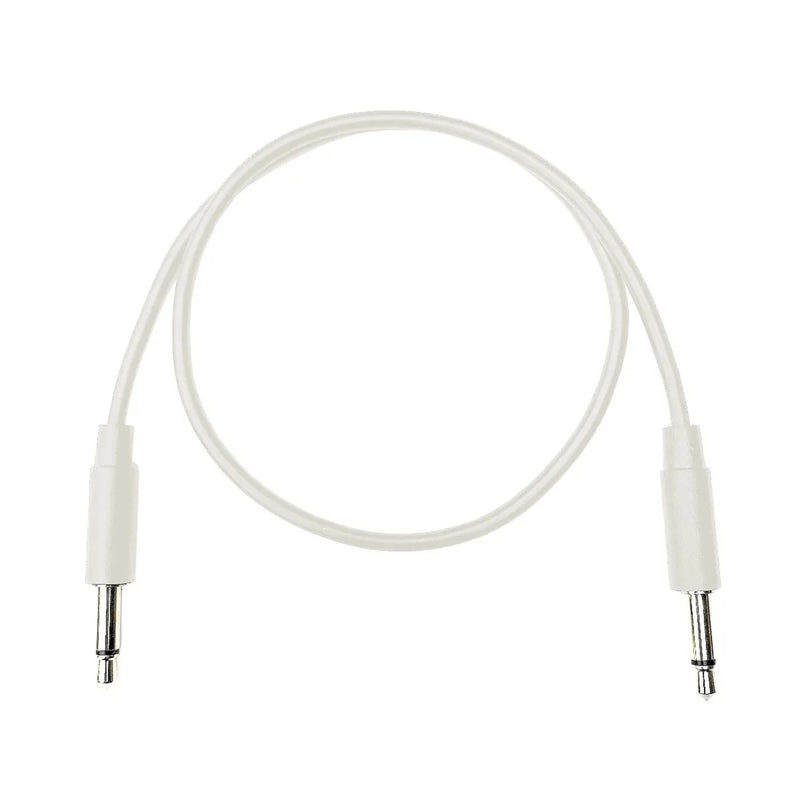 Tendrils Straight Eurorack Patch Cable 30Cm White 6 Pack