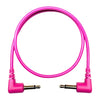 Tendrils Right Angled Eurorack Patch Cable 5cm Purple 6 Pack