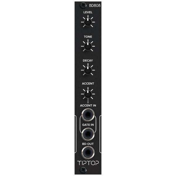 Tiptop BD808 TR808 Bass Drum Generator Black