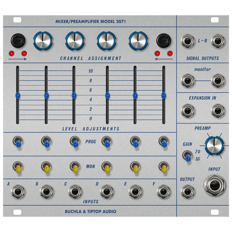 Tiptop Buchla Model 207t Mixer/Preamplifier