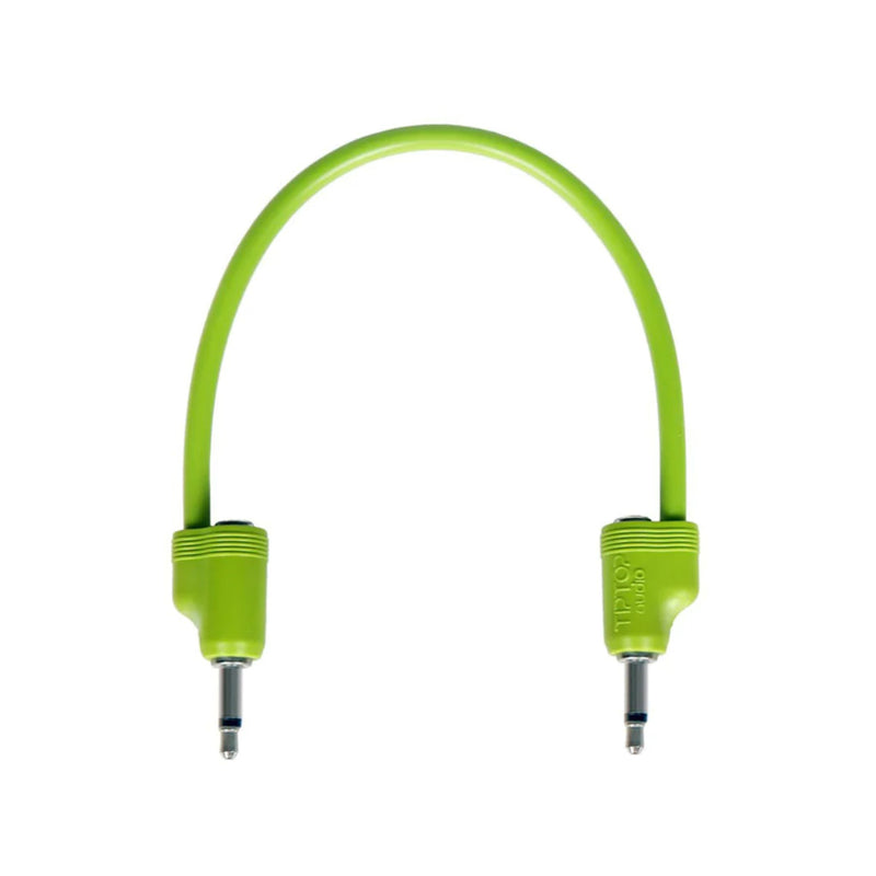 Tiptop Stackcable Green 20CM Eurorack Patch Cable