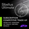 Abonnement Sibelius Ultimate d'un an : échange contre les versions complètes de Finale, Encore, Mosaic ou Notion